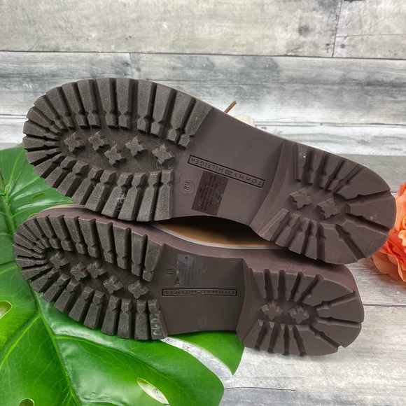 Tommy Hilfiger faux fur boots twron2 8 woman’s - Picture 6 of 8